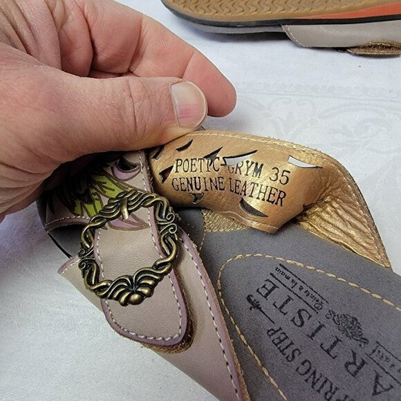 L'Artiste Sandals - Poetic Grym - Size 35 - Picture 7 of 7